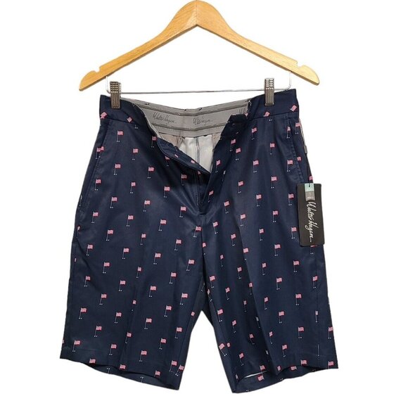 Walter Hagen Golf Shorts Mens 30 USA Tee Flag Perfect 11 Collection Flat Front - Picture 3 of 9